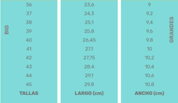 Size Guide • Sambas The Bambas.png